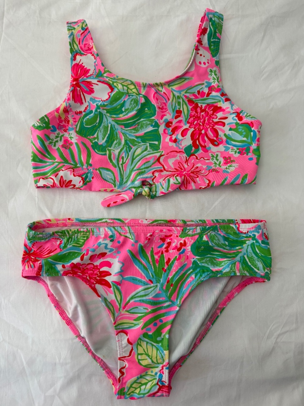 Lilly Pulitzer NWOT Devonta Bikini UPF - Multi Journey To The Jungle - Size 1